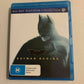 Batman Begins (Platinum Collection) (Blu-ray, 2005) Christian Bale, Michael Cain