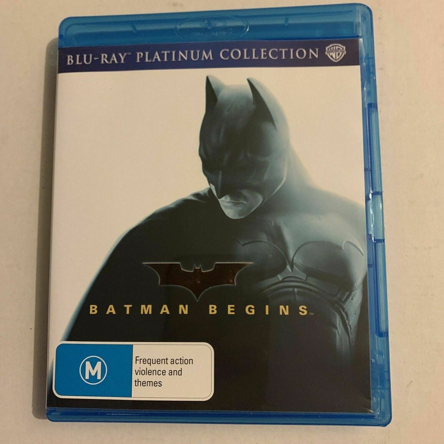 Batman Begins (Platinum Collection) (Blu-ray, 2005) Christian Bale, Michael Cain