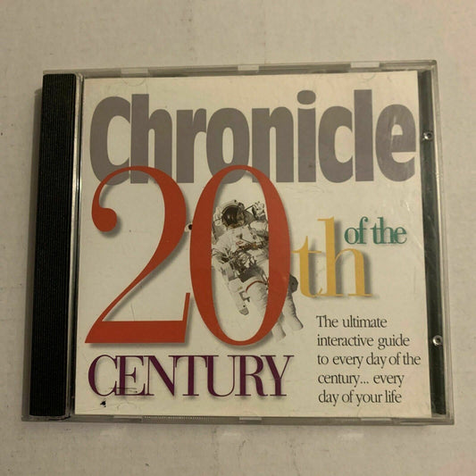 Chronicles Of The 20th Century PC CDROM 1996  Win 95