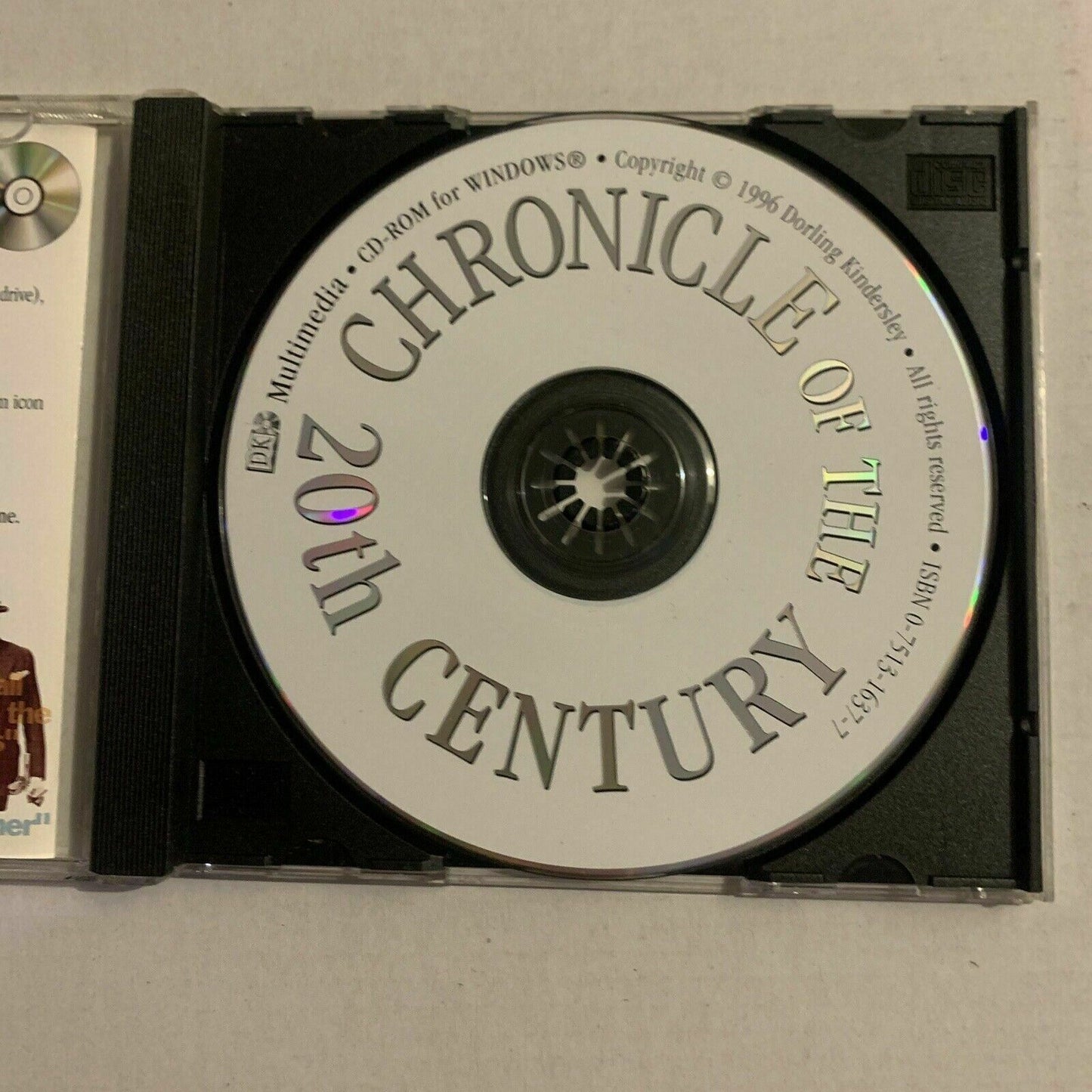 Chronicles Of The 20th Century PC CDROM 1996  Win 95