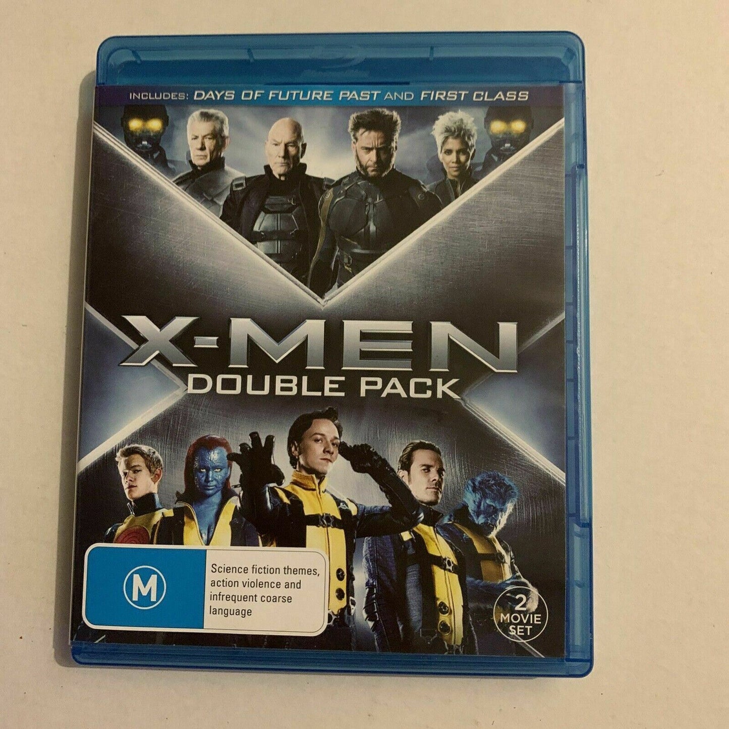 X-Men First Class / Days Of Future Past (Blu-ray, 2013) Region B