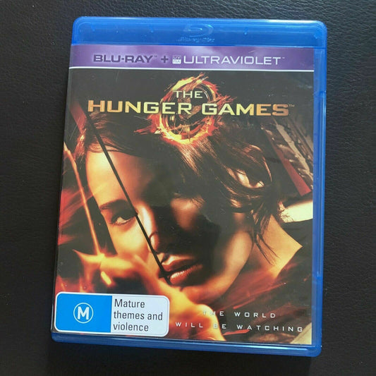The Hunger Games (Blu-ray, 2013) Jennifer Lawrence, Liam Hemsworth. Region B