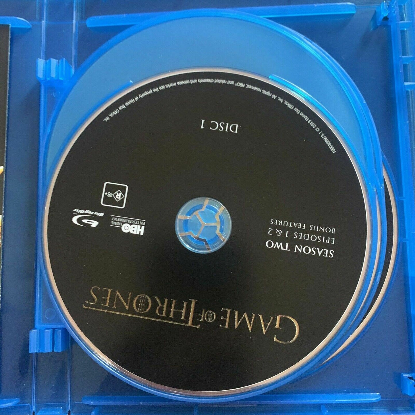 Game Of Thrones : Season 2 (Blu-ray, 2013, 5-Disc Set) Emilia Clarke