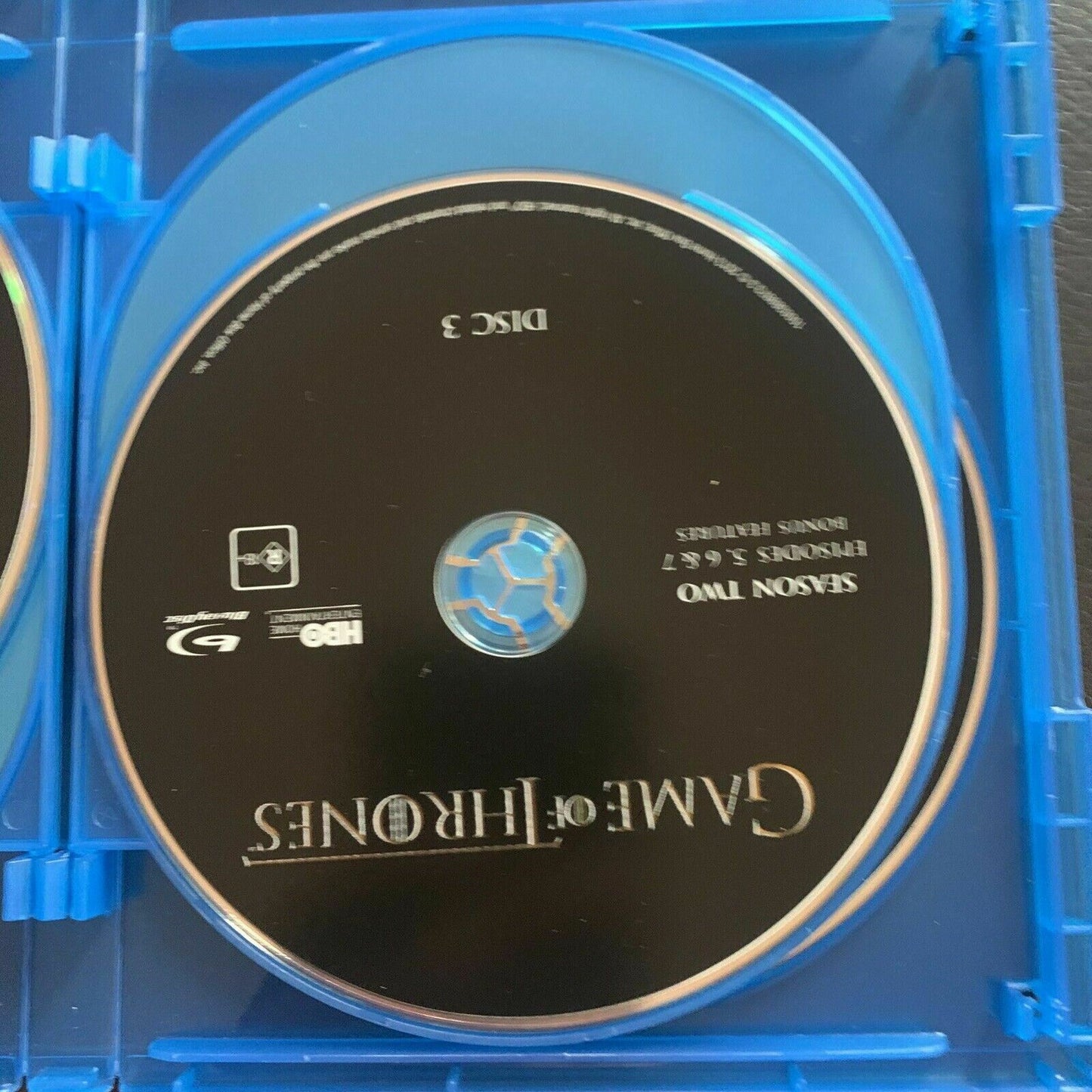 Game Of Thrones : Season 2 (Blu-ray, 2013, 5-Disc Set) Emilia Clarke