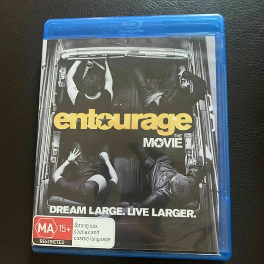 Entourage - The Movie (Bluray, 2015) Kevin Connolly, Adrian Grenier. Region B