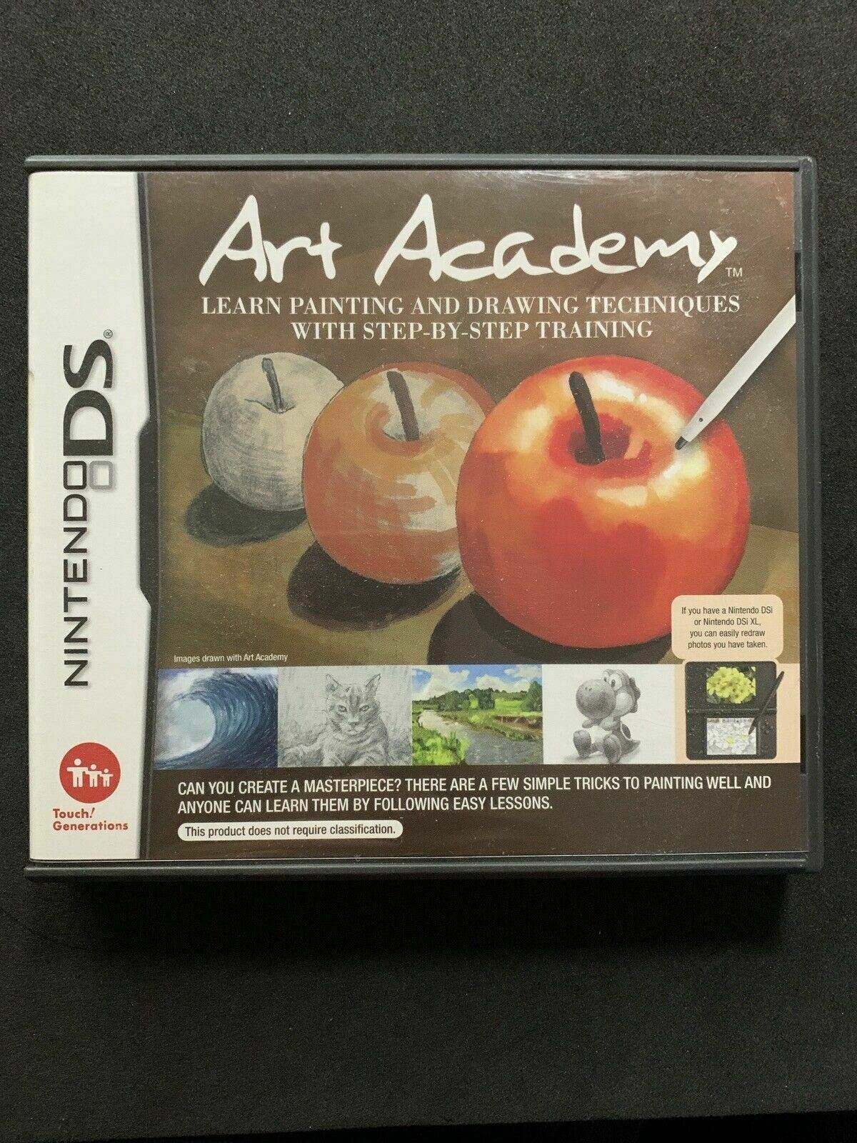 Art Academy (Nintendo DS, 2010) with Manual
