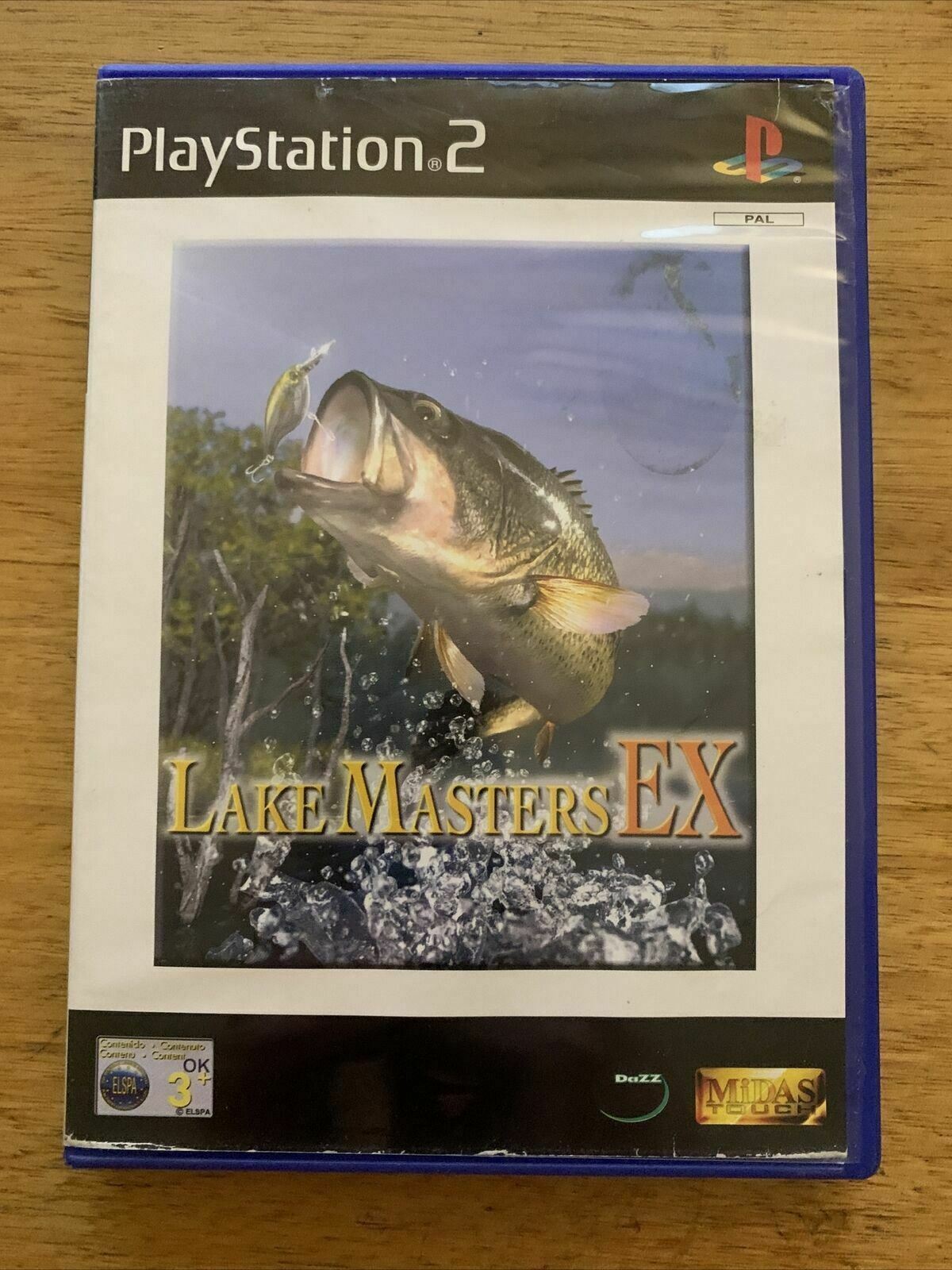 Lake Masters EX - PS2 PAL Game with Manual PAL