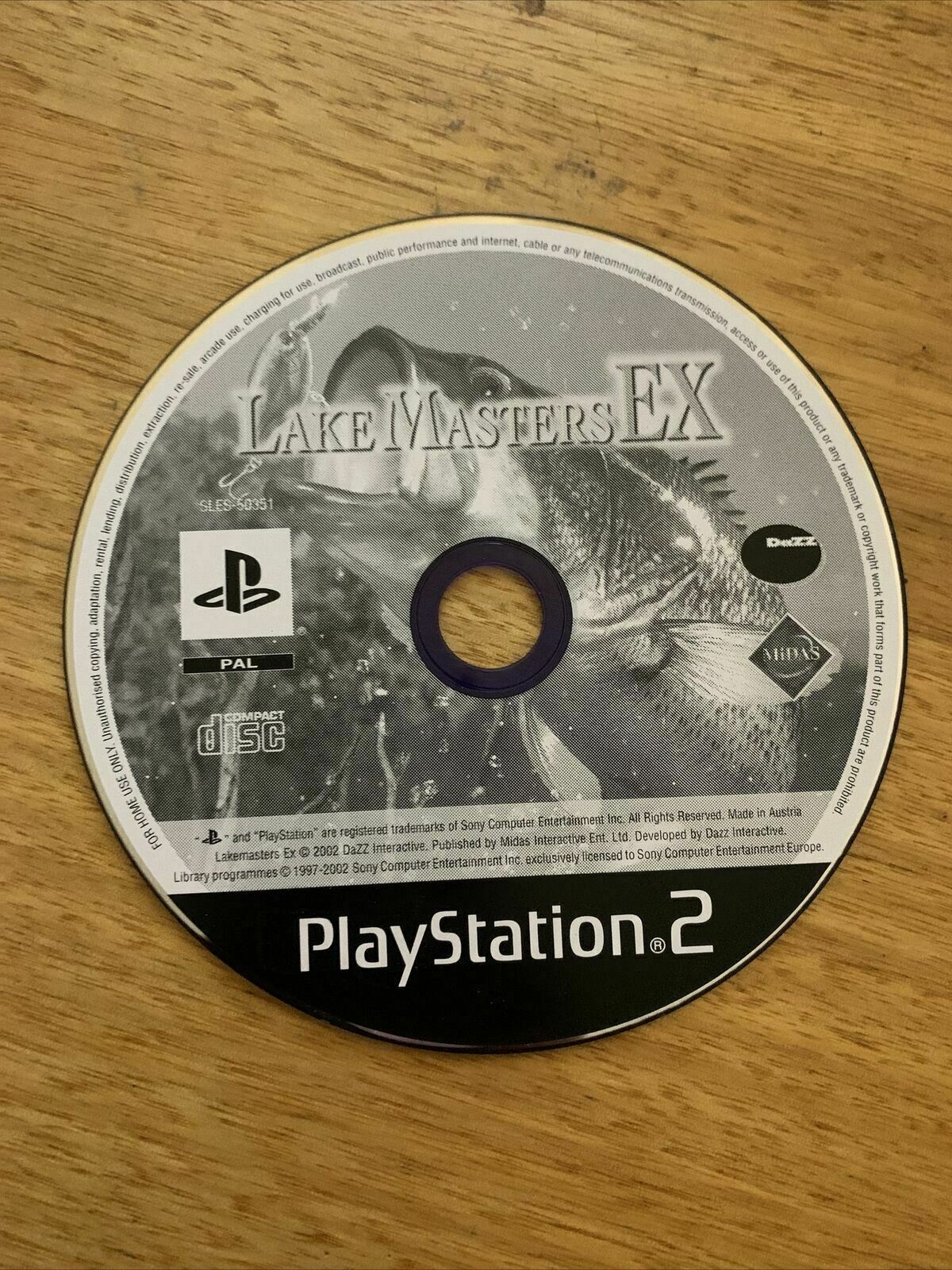 Lake Masters EX - PS2 PAL Game with Manual PAL