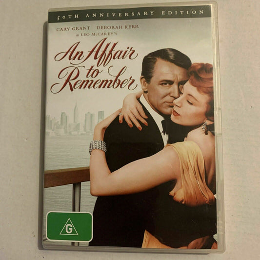 An Affair To Remember - 50th Anniversary Edition (DVD, 1957) Cary Grant. Region4