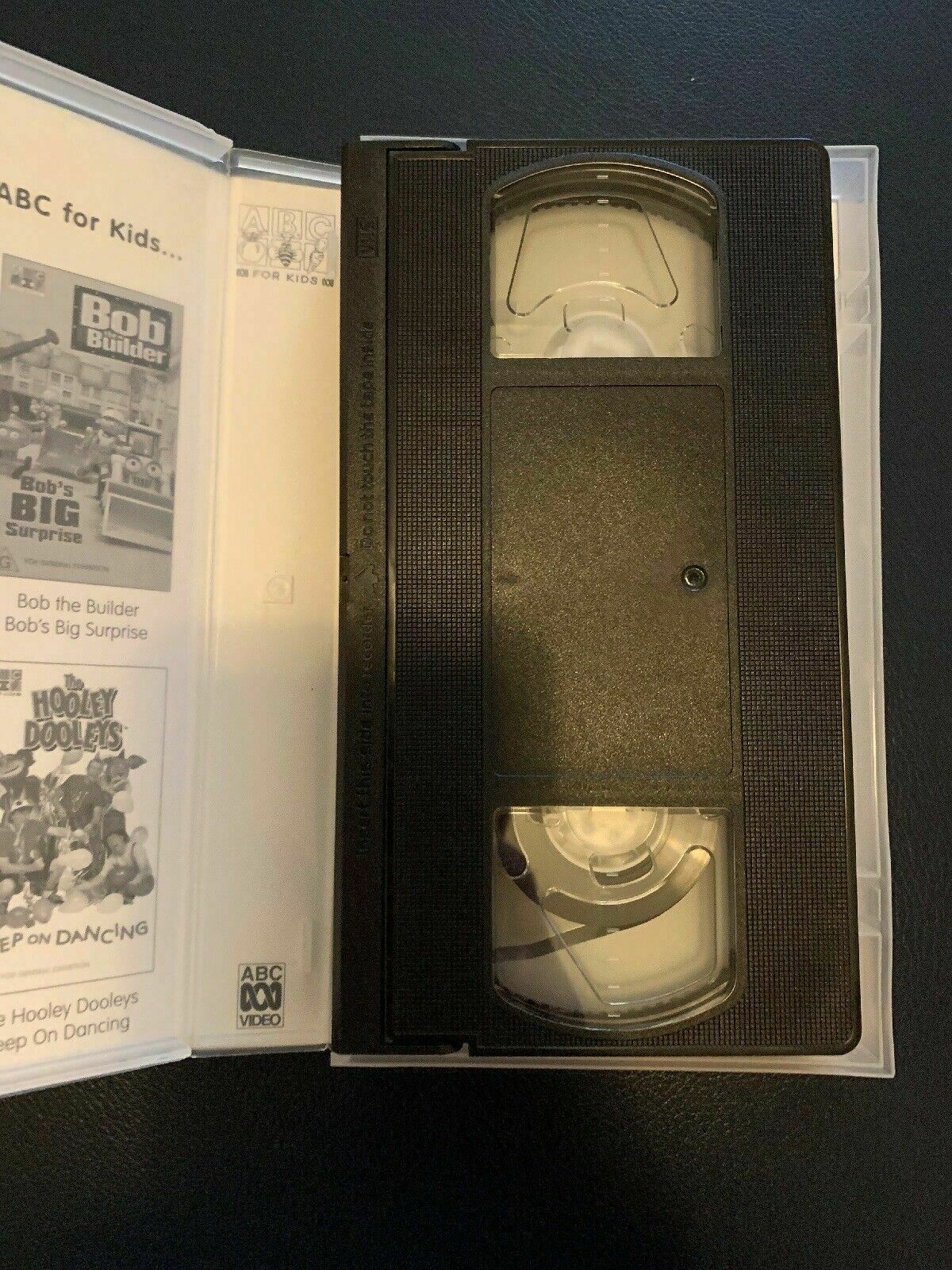 Bob The Builder Trailer Travis VHS Video ABC For Kids 2002 PAL