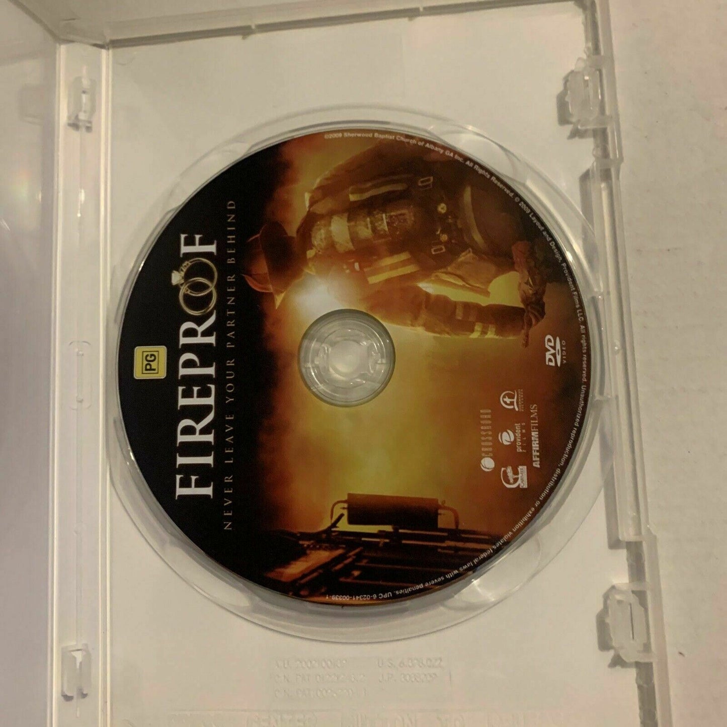 Fireproof Never Leave Your Partner Behind (DVD, 2009) Kirk Cameron, Erin Bethe
