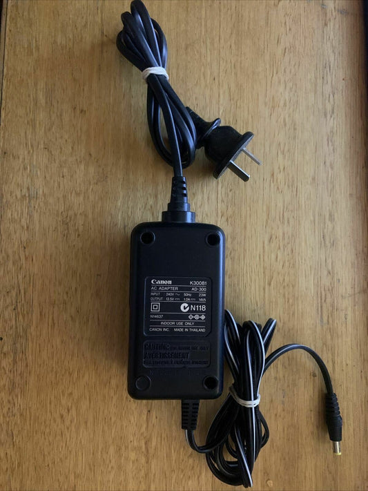 CANON K30081 AC ADAPTER AD-300 FOR BJC PRINTERS Au Plug