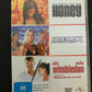 Honey / Blue Crush / Wimbledon (DVD, 2009, 3-Disc Set)