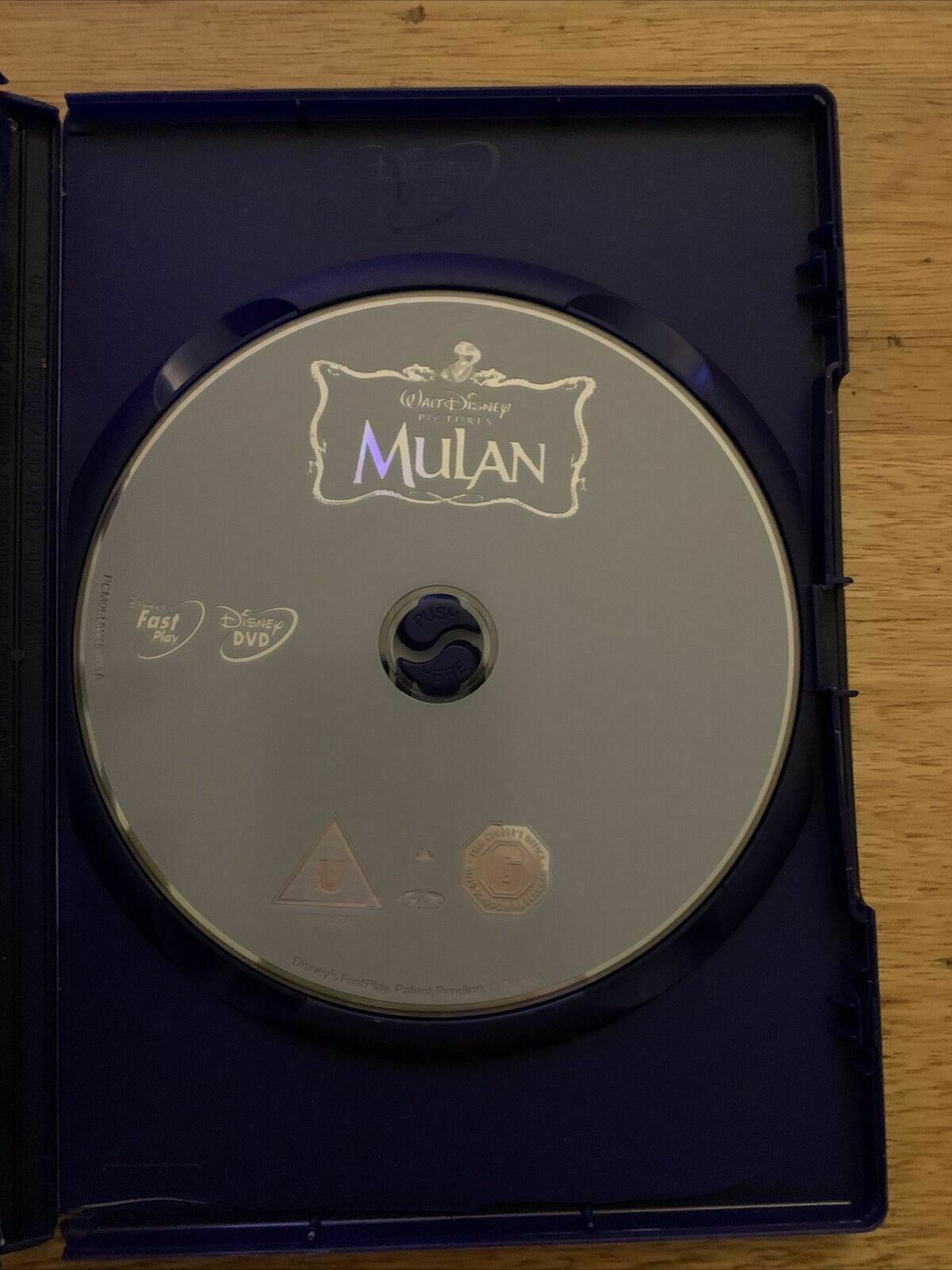Mulan Musical Masterpiece Special Edition (DVD, 1998) Disney with Lyric Book