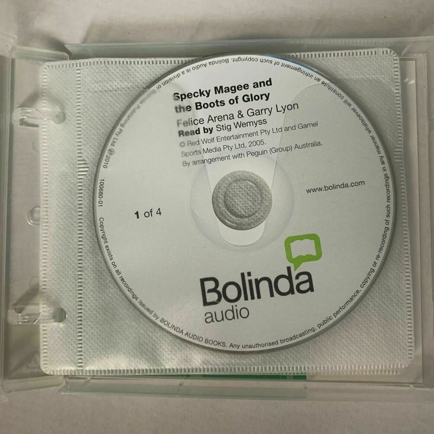 Specky Magee & The Boots Of Glory - Audio CD