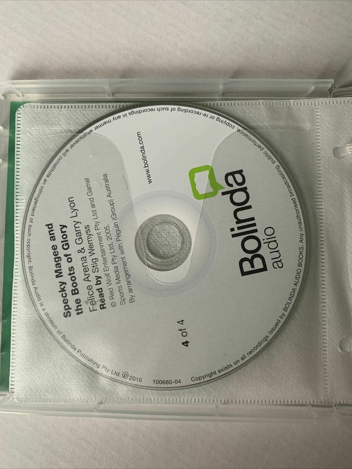 Specky Magee & The Boots Of Glory - Audio CD