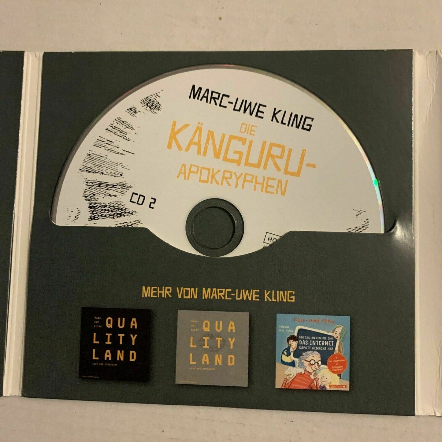 Marc-Uwe Kling - Die Kanguru-Apokryphen - Live Und Ungekurzt (CD, 2018, 4-Disc)