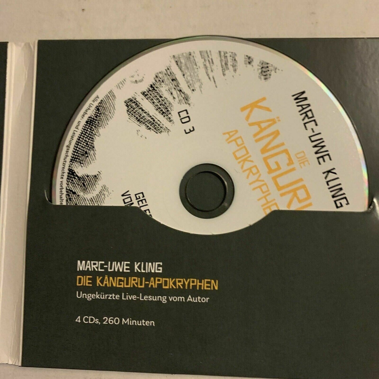 Marc-Uwe Kling - Die Kanguru-Apokryphen - Live Und Ungekurzt (CD, 2018, 4-Disc)
