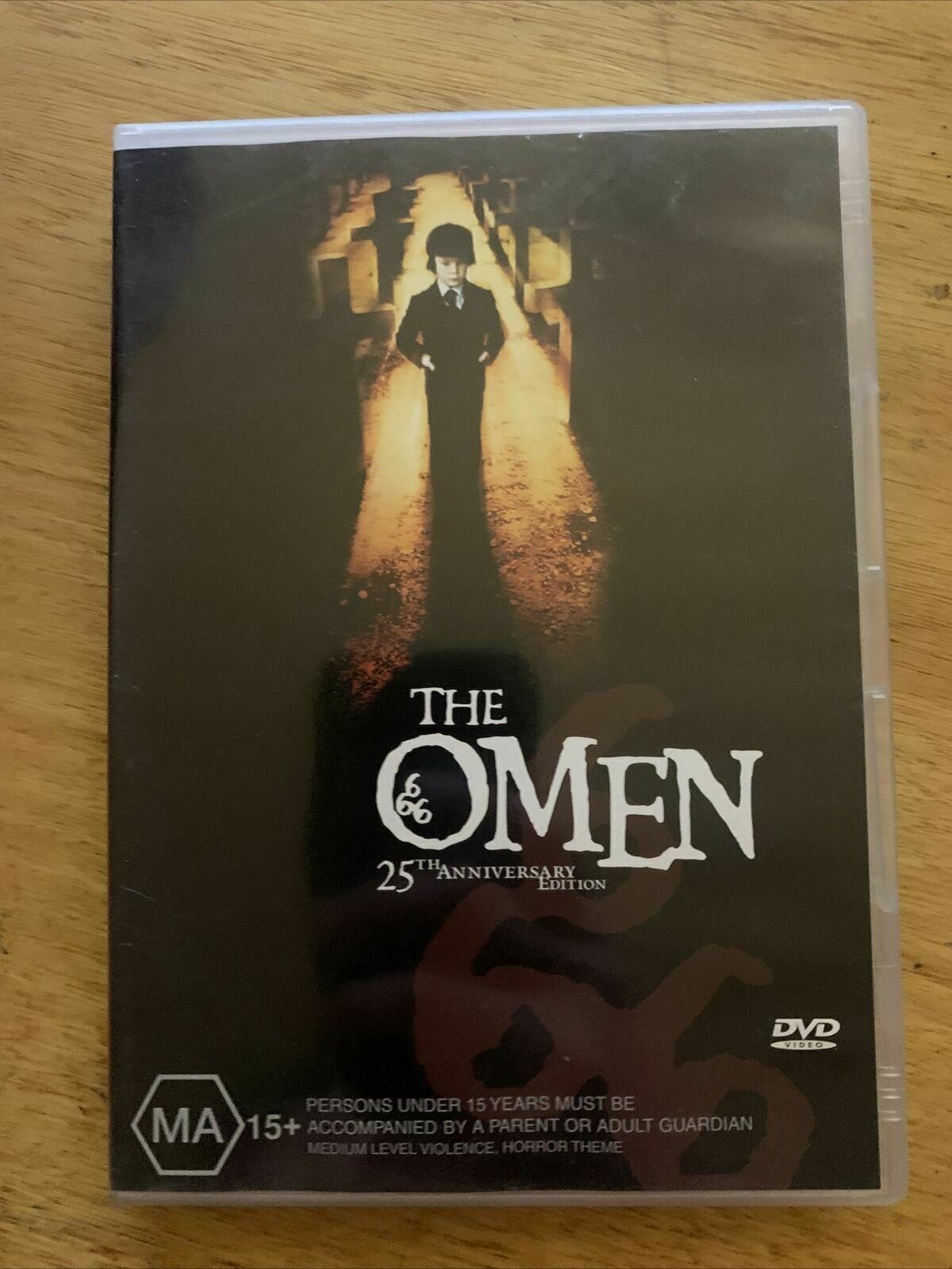 The Omen - 25th Anniversary Edition (DVD, 1976) Region 4