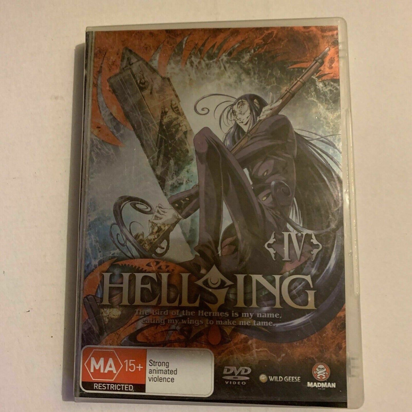 Hellsing Ultimate : Vol 4 (DVD, 2006) Madman Anime. Region 4