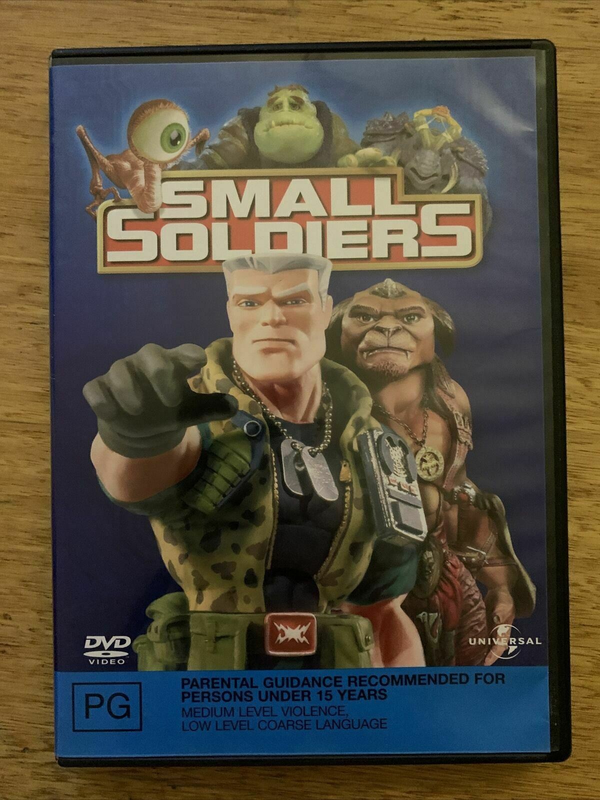 Small Soldiers (DVD, 1998) Gregory Smith, Kirsten Dunst. Region 4