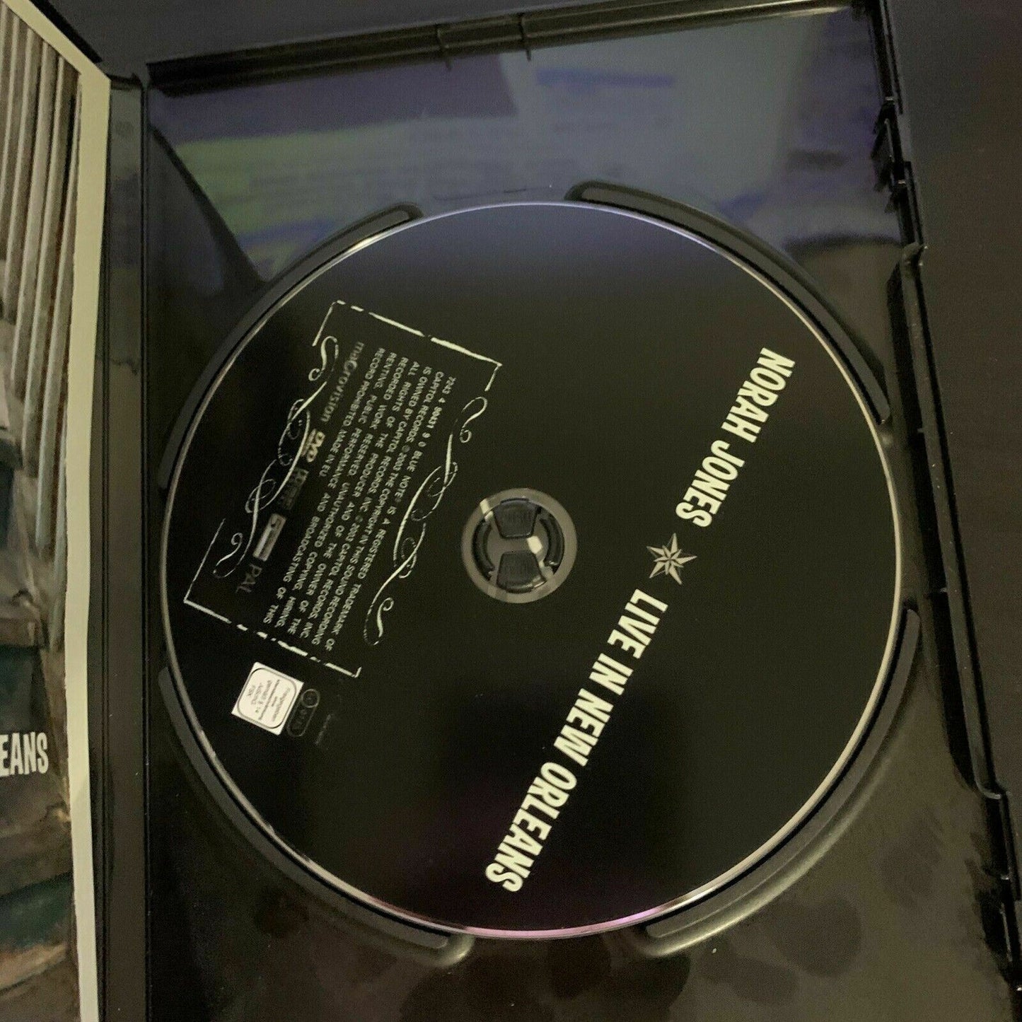 Norah Jones - Live In New Orleans (DVD, 2002) All Regions