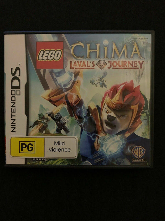 Lego Chima Laval's Journey Nintendo DS 2DS 3DS Game *Complete* with Manual