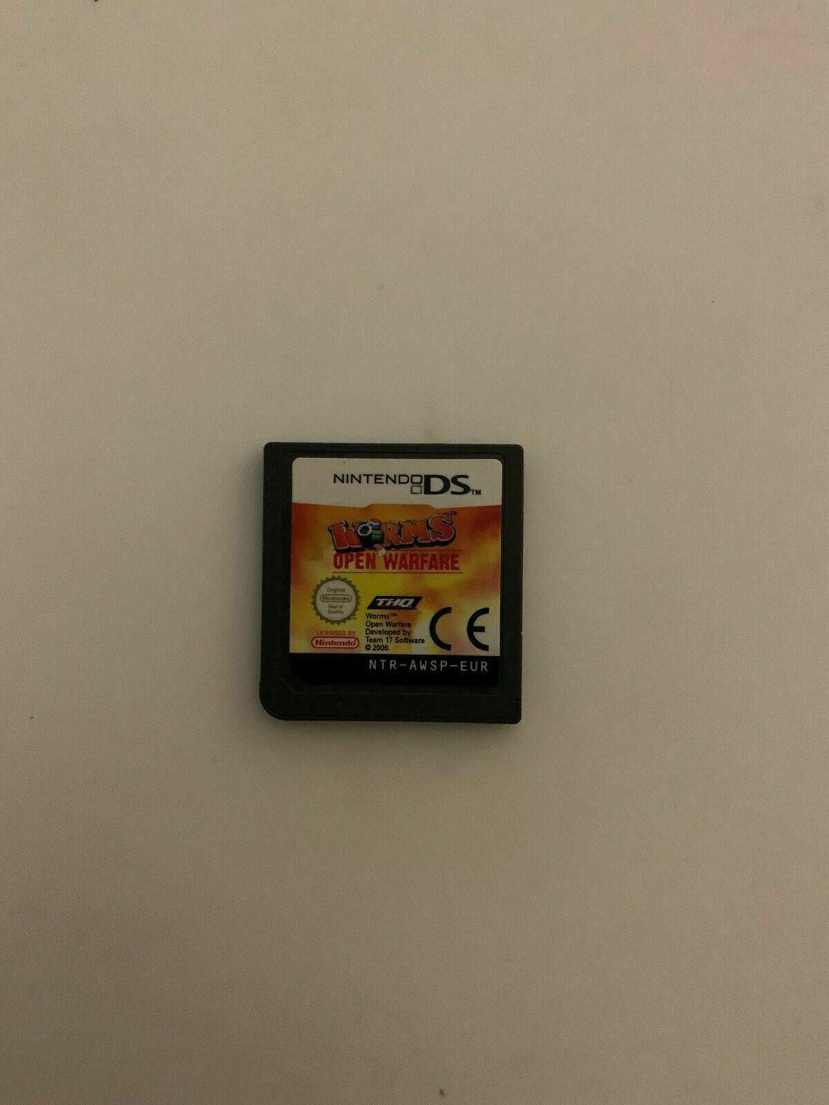 Worms Open Warfare Nintendo DS 2DS 3DS Game *Complete* with Manual