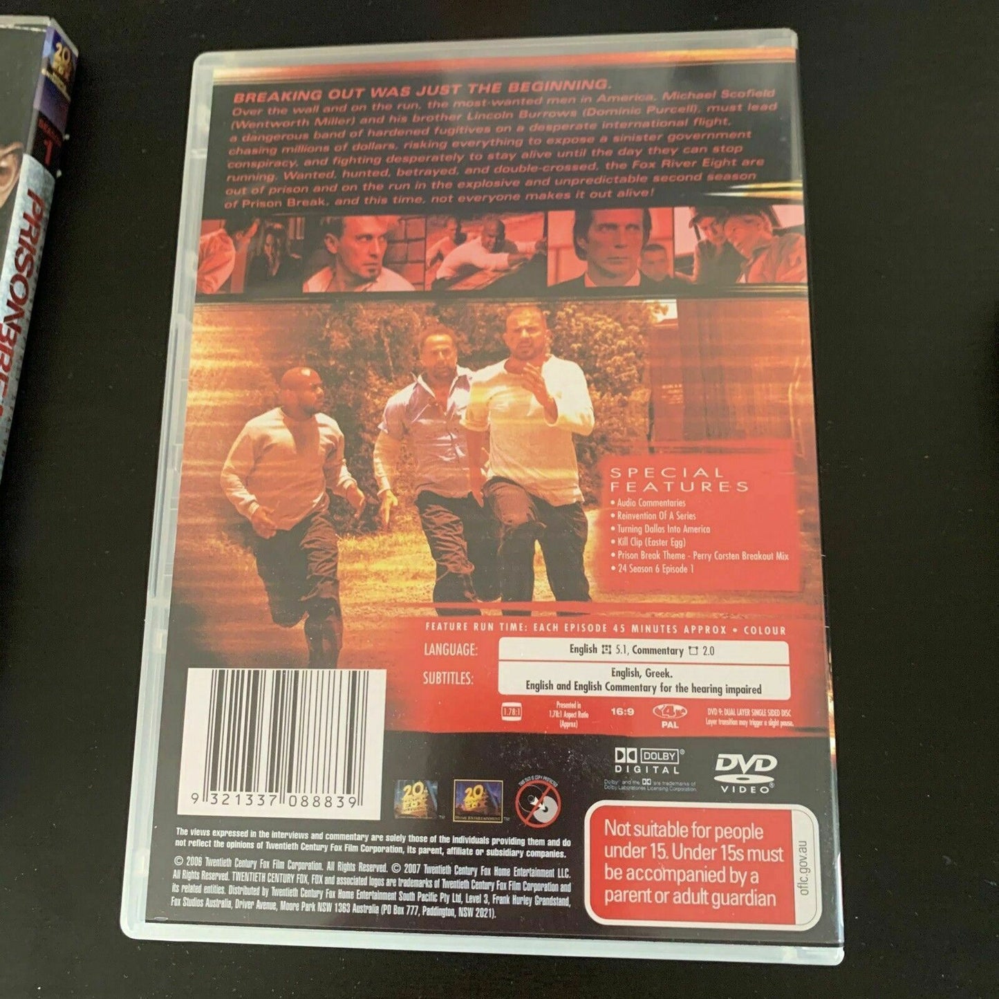 Prison Break : Complete Season 1, 2 & 3 (DVD, 2008) Region 4