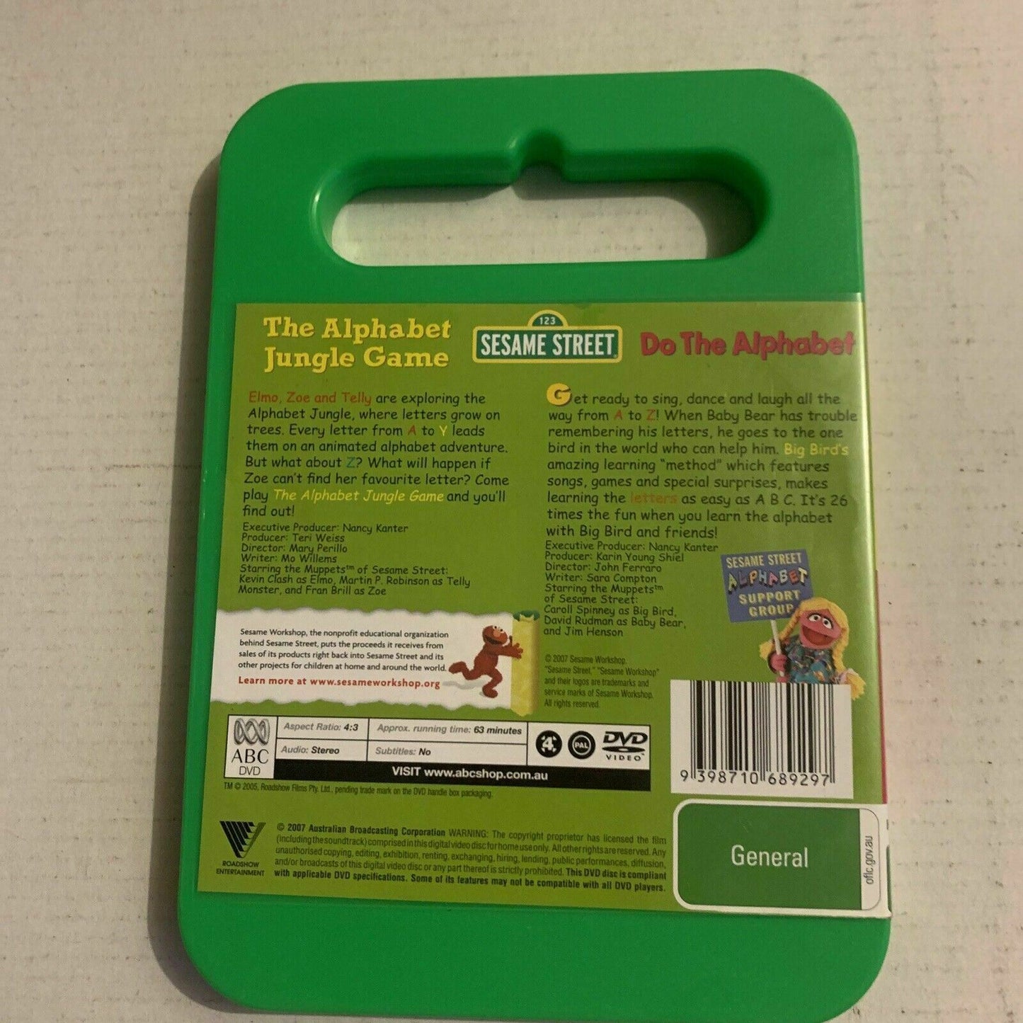 Sesame Street - The Alphabet Jungle Game & Do The Alphabet (DVD, 2007)