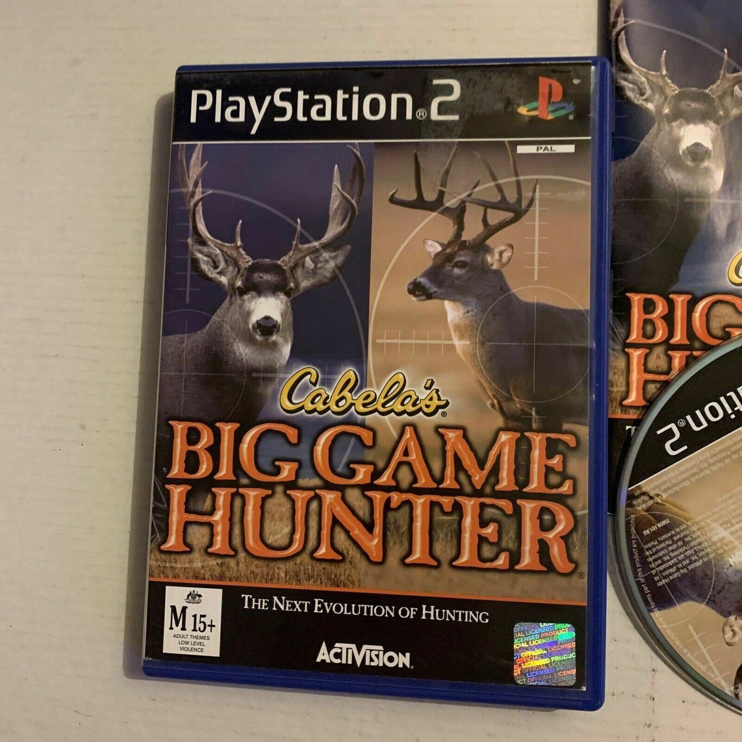 Cabela's Big Game Hunter - Sony PS2 PAL - Includes Manual