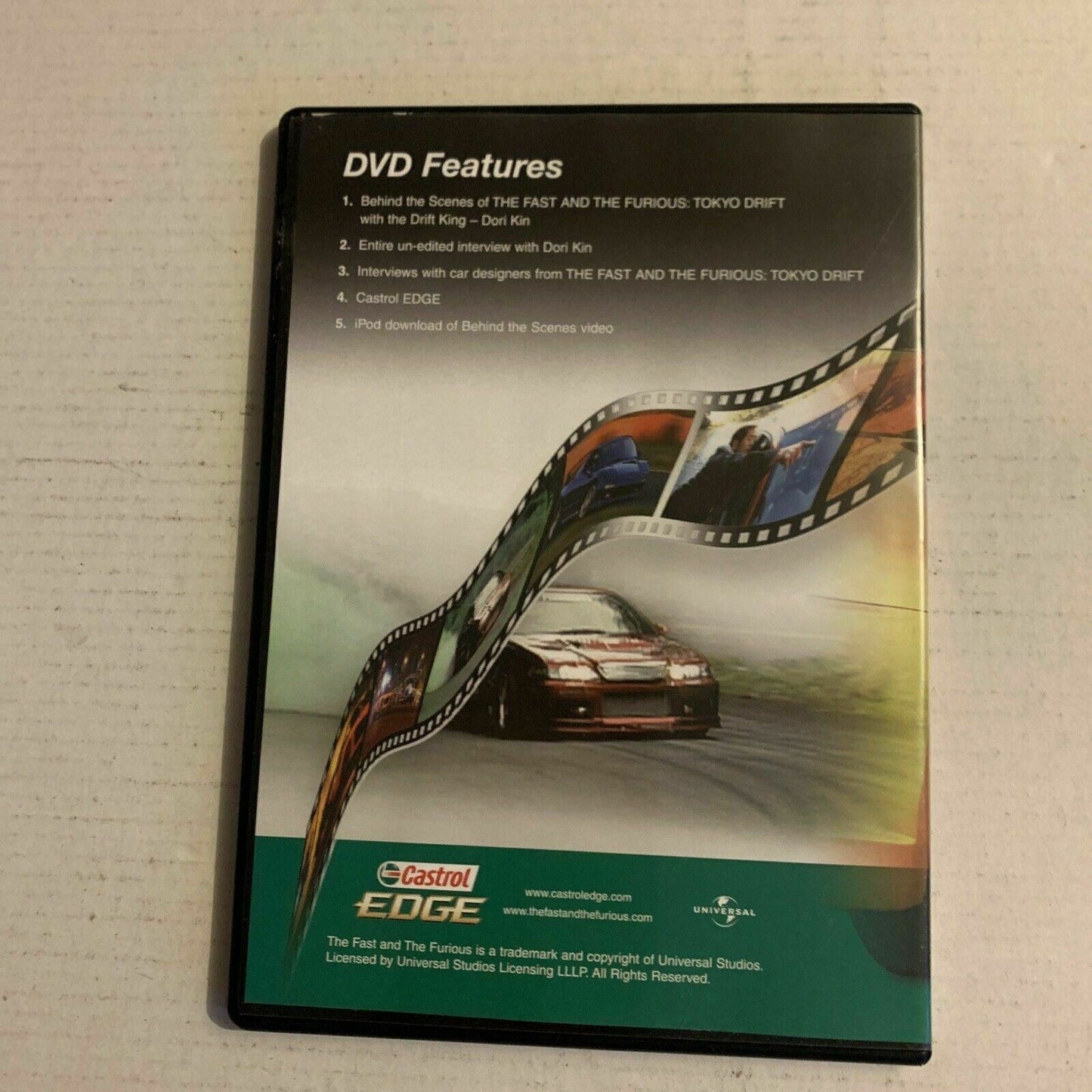 Behind The Scenes Of Fast & The Furious: Tokyo Drift With Keiichi Tsuchiya DVD