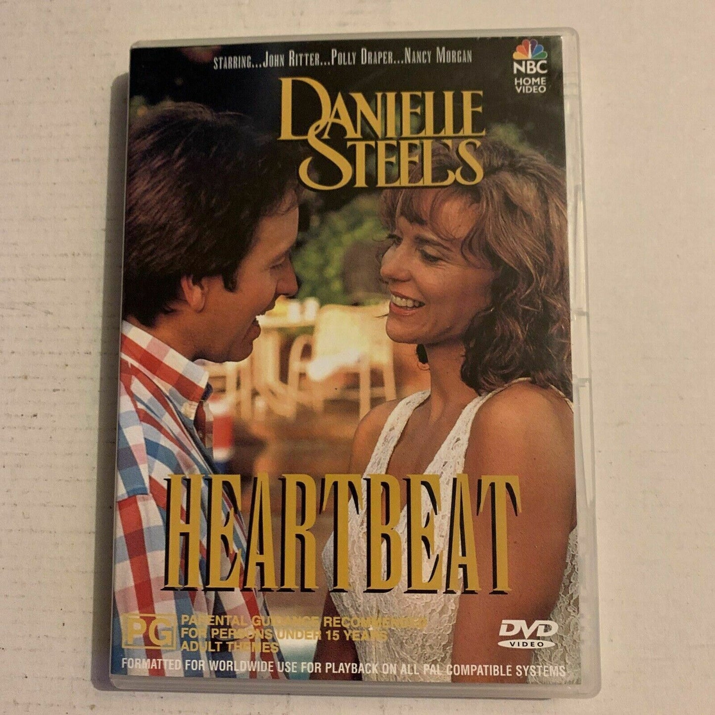Danielle Steel's - Heartbeat (DVD, 1993) John Ritter, Polly Draper, Nancy Morgan