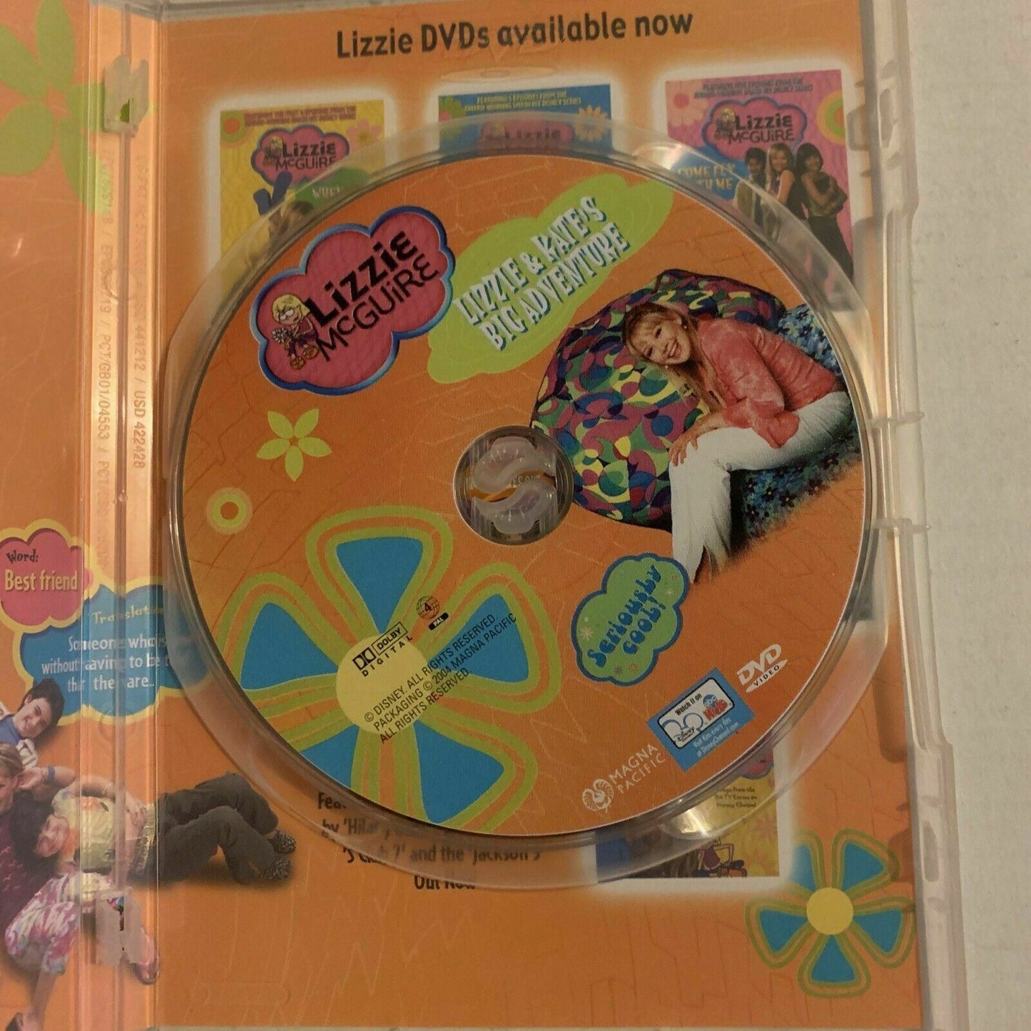 Lizzie McGuire: Lizzie & Kate's Big Adventure (DVD, 2004) Hilary Duff - Region 4