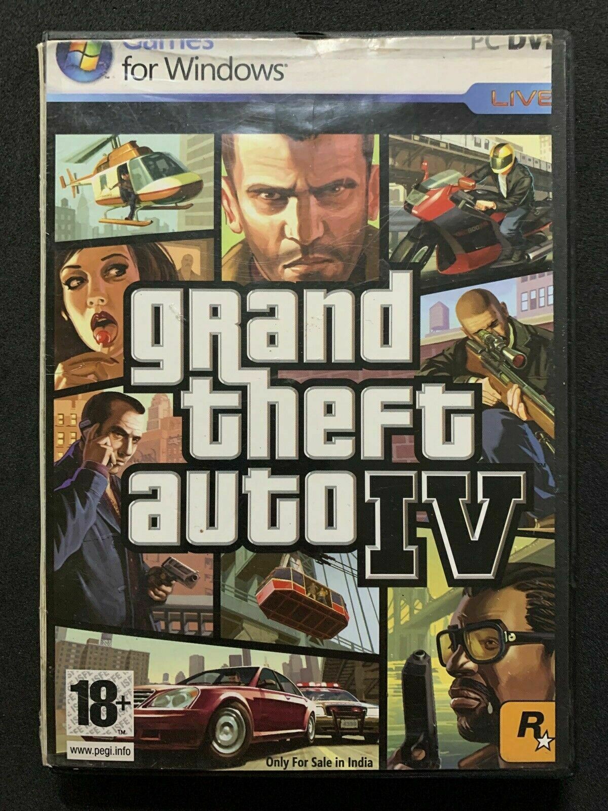 Grand Theft Auto 4 Windows PC DVD