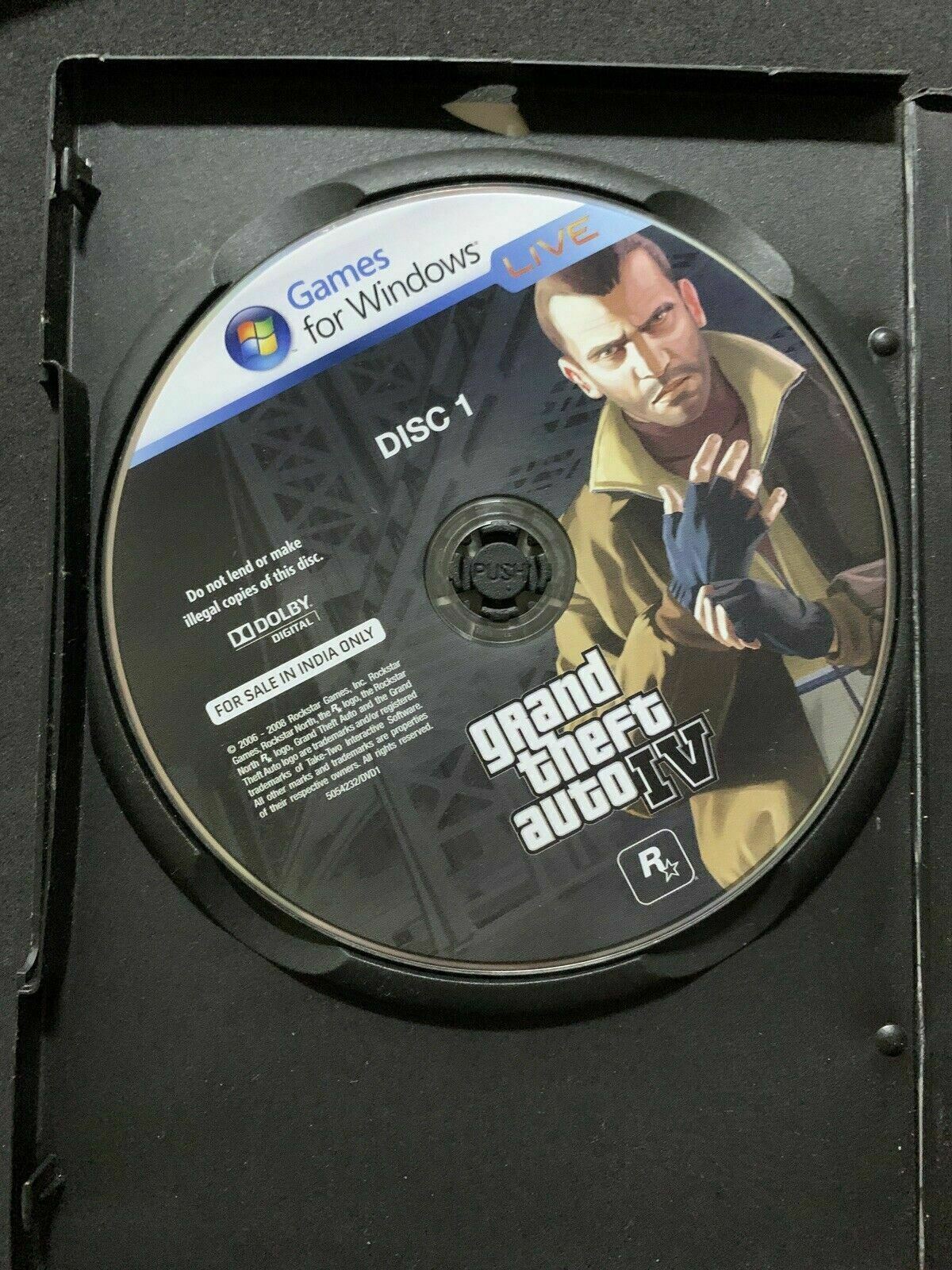 Grand Theft Auto 4 Windows PC DVD