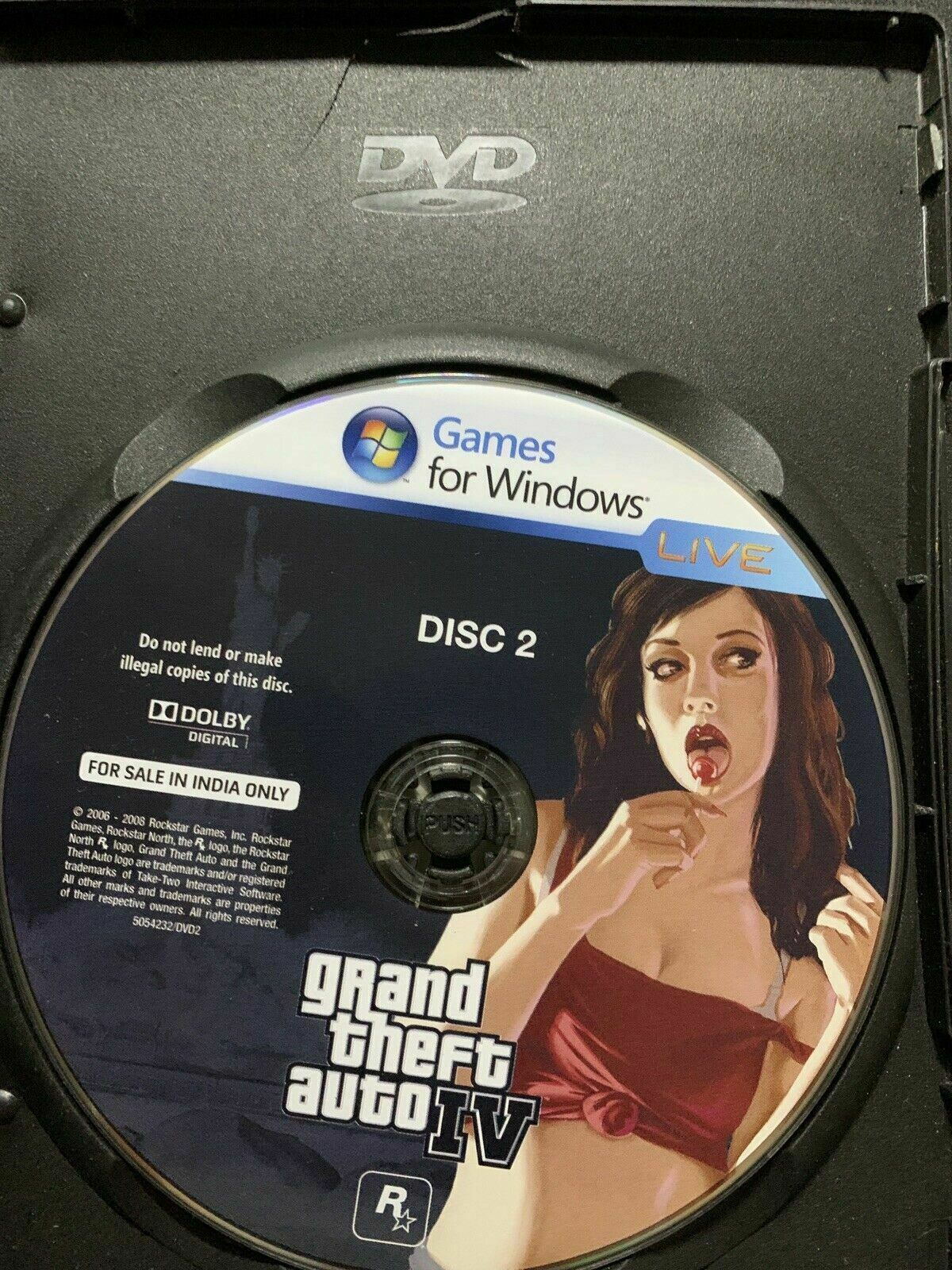 Grand Theft Auto 4 Windows PC DVD