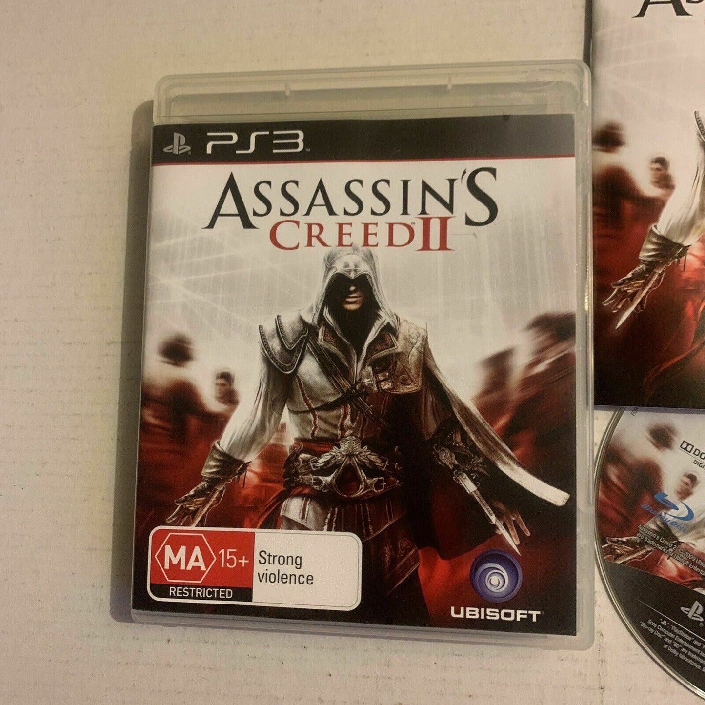 Assassin's Creed II PS3 Sony PlayStation 3 with Manual
