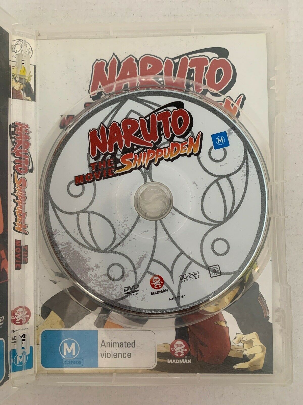 Naruto: Shippuden - The Movie (DVD, 2009) Anime Manga Film Madman
