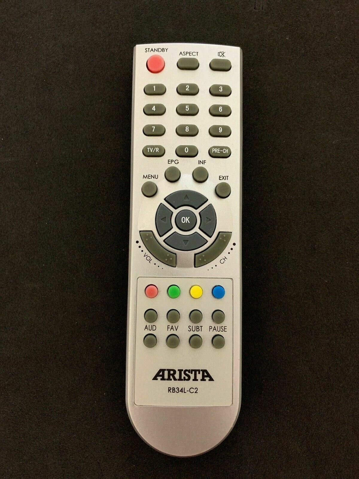 Genuine Arista RB34L-C2 Original Remote Control