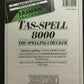 TAS-SPELL 8000 Spelling Checker For Amstrad PCW 8256 and 8512 (1986) Software