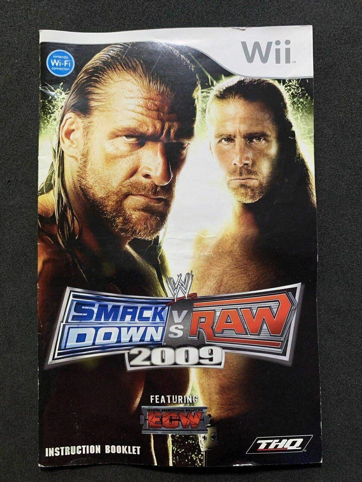 Smackdown Vs Raw 2009 - Nintendo Wii with Manual PAL