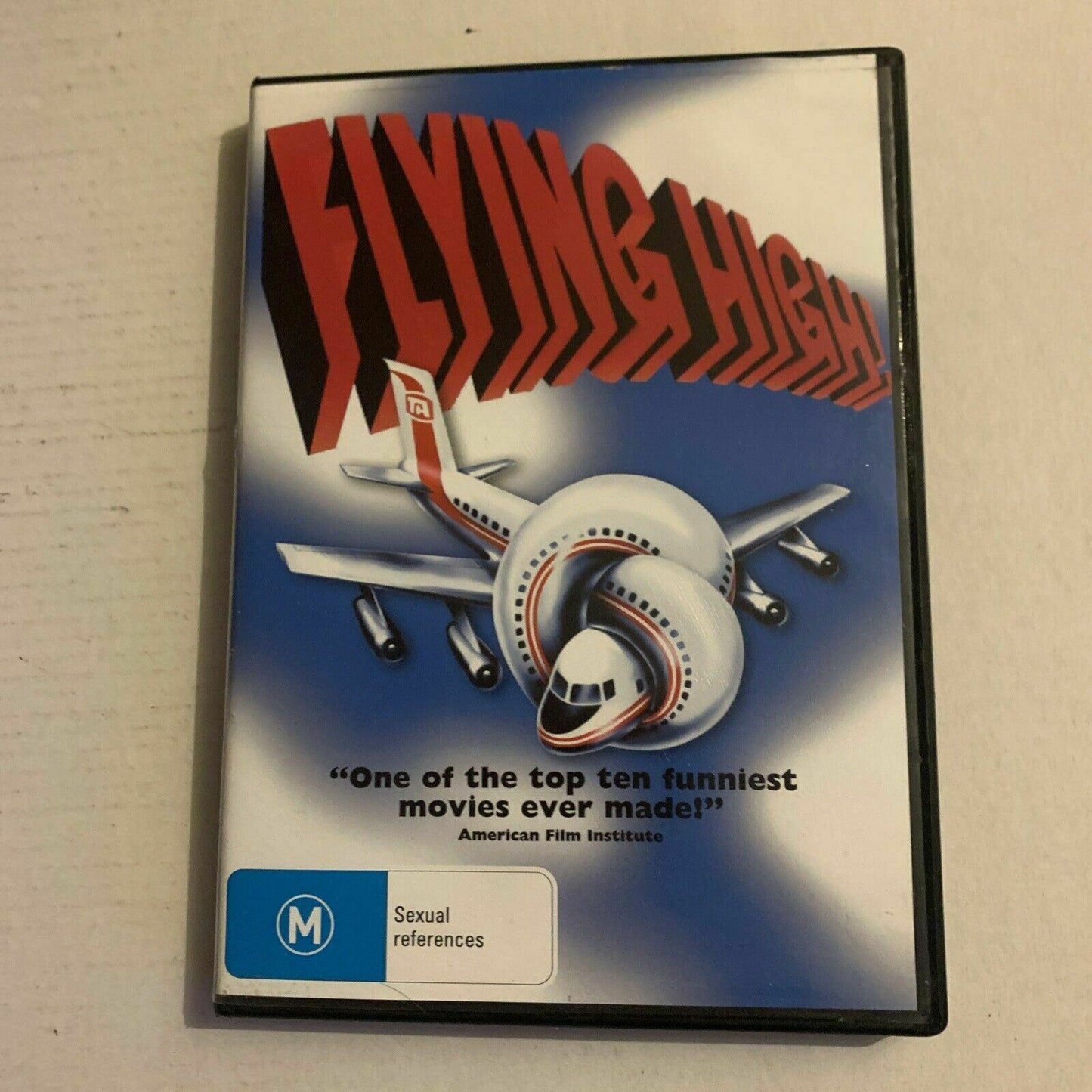 Flying High (DVD, 1980) Robert Hays, Julie Hagerty, Leslie Nielsen - Region 4
