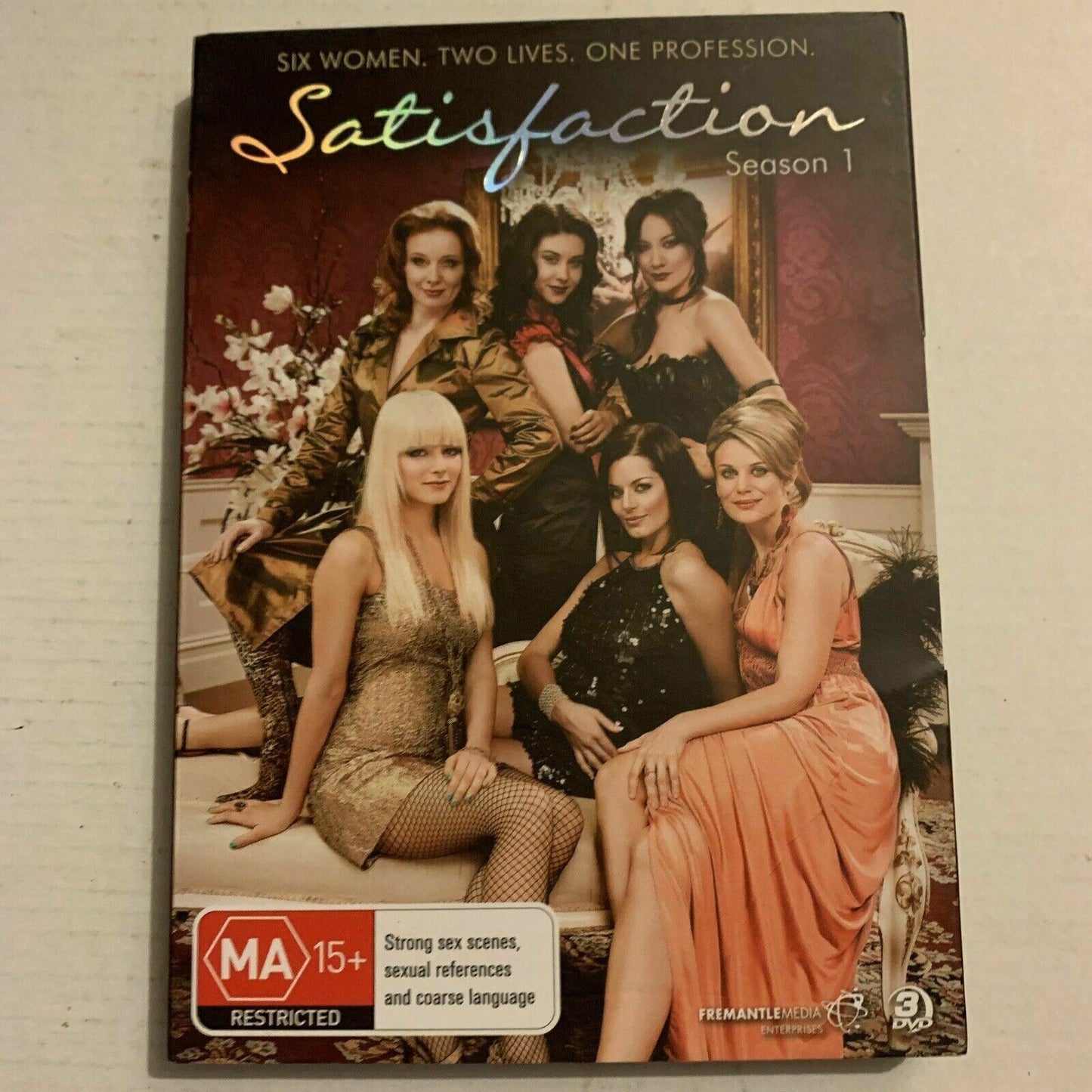 Satisfaction : Season 1 (DVD, 2007, 3-Disc) Kestie Morassi. Region 4