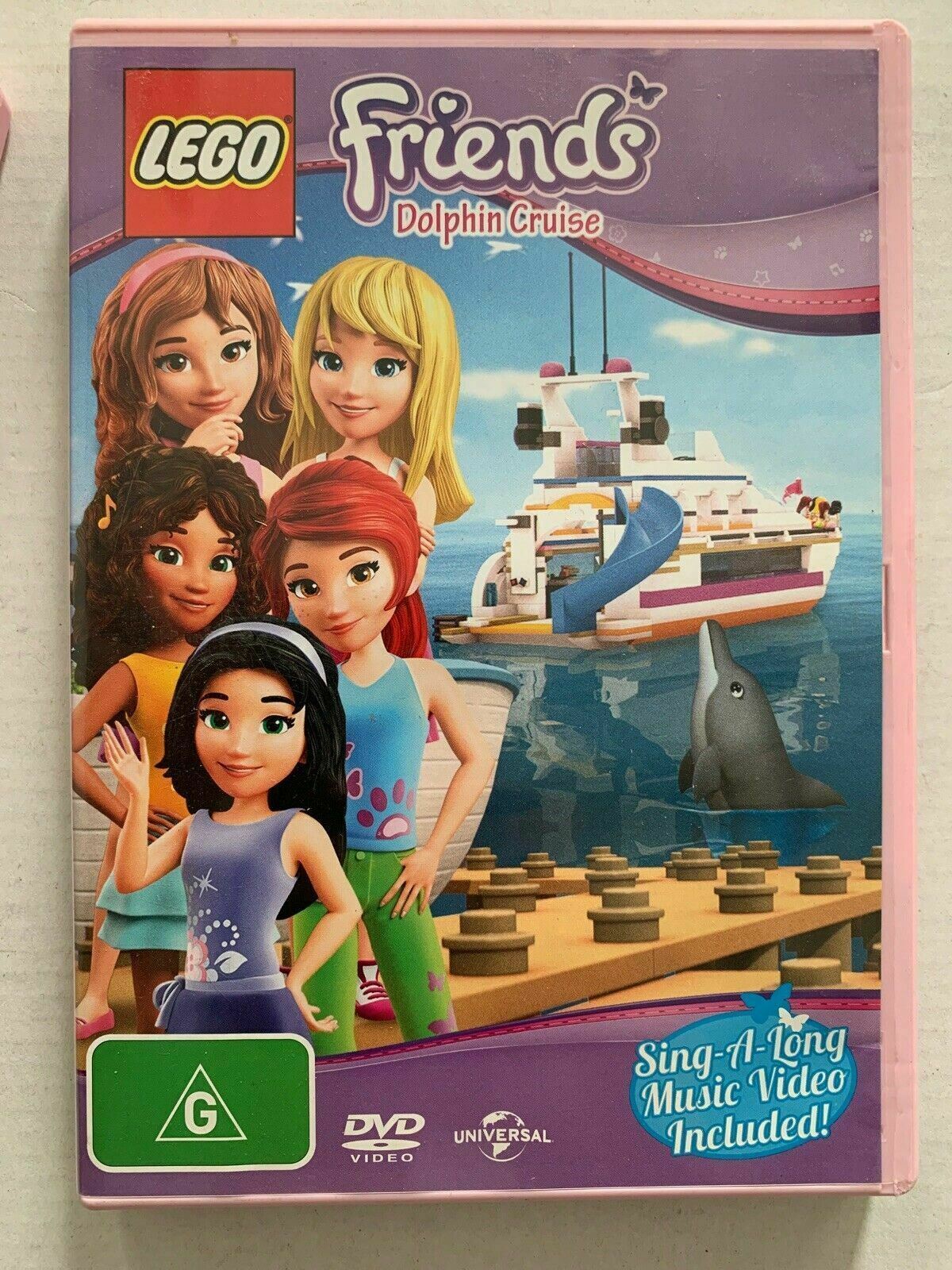 LEGO Friends 3x DVD Collection: Surprise Party, Dolphin Cruise, New Girl In Town