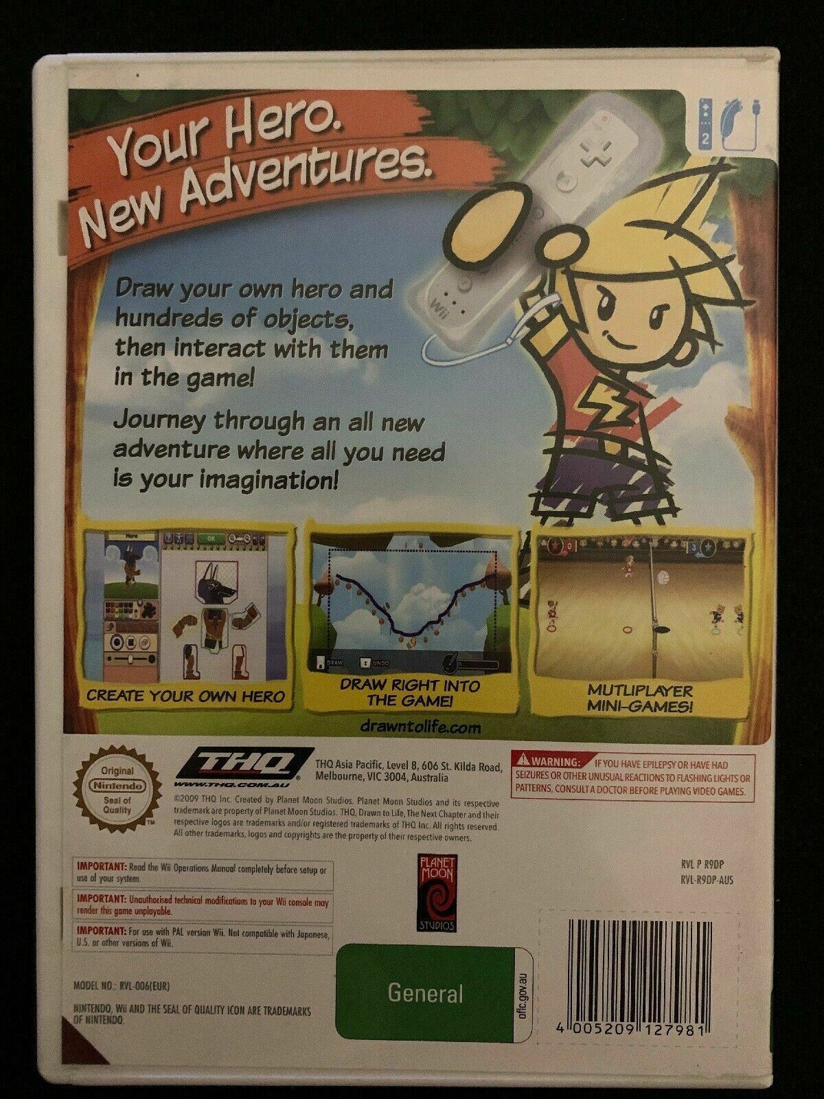 Drawn to Life: The Next Chapter (Nintendo Wii, 2009)