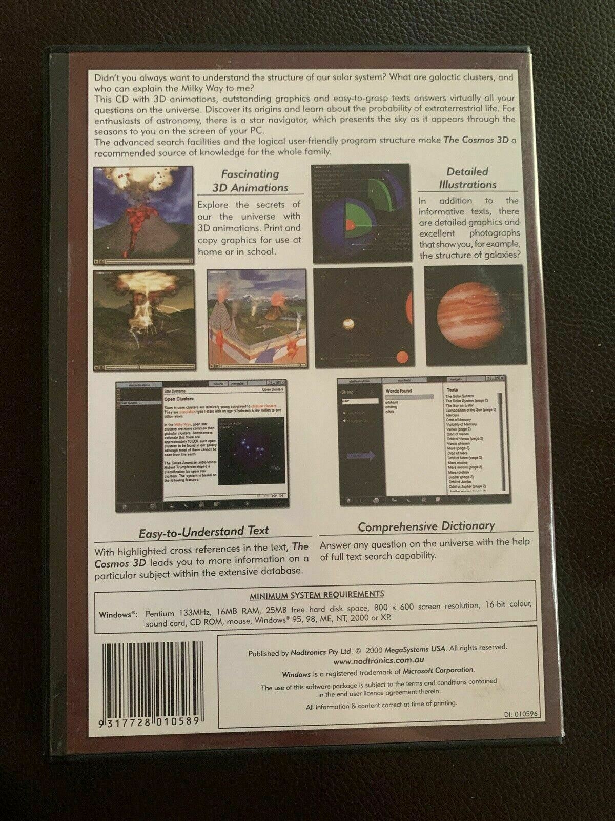 The Cosmos 3D - PC Windows ( 3D MULTIMEDIA JOURNEY THROUGH THE UNIVERSE)