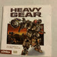 Heavy Gear - 1997 PC Cdrom Game Activision Win 95 2cd With Manual