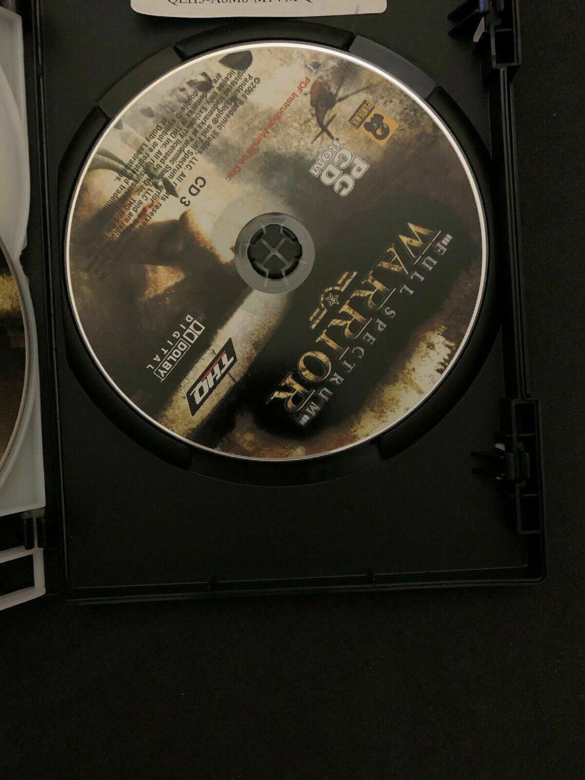 Full Spectrum Warrior - PC CD-ROM Tactical Shooter FPS Game Windows