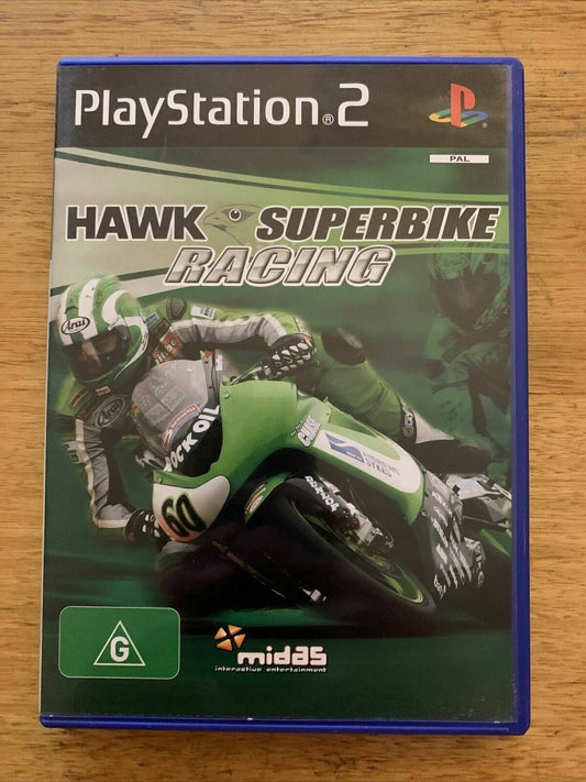 Hawk Superbike Racing - Sony PlayStation PS2 Game PAL